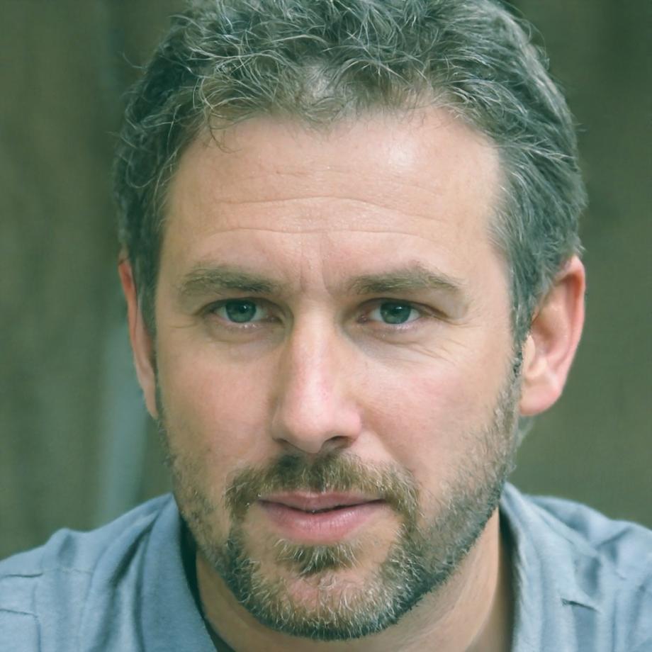 Portret van Eamon Gallagher